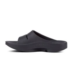 'OOFOS' Unisex OOahh Slide Sandal - Black -Shoes Boot Store Product Images1100BLK 4 1024x1024@2x