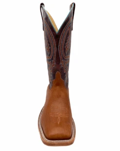 'Anderson Bean' Men's 13" Western Square Toe - Tobacco Yeti / Brass Explosion -Shoes Boot Store S11063 1024x1024@2x