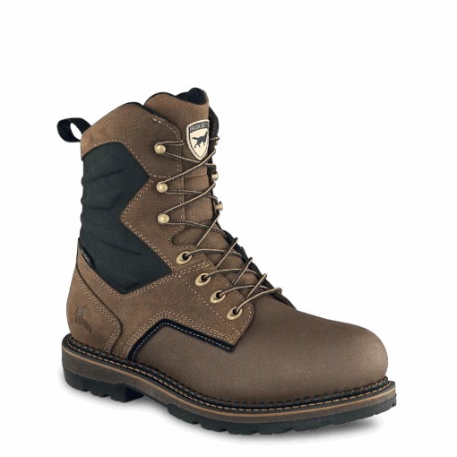 'Irish Setter' Men's 8" Ramsey 2.0 EH WP Aluminum Toe - Brown / Black -Shoes Boot Store