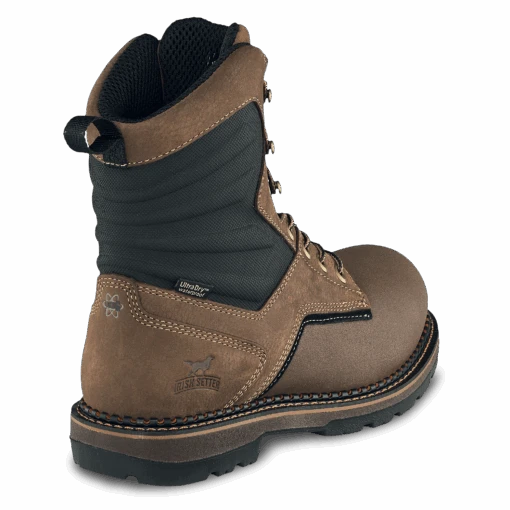 'Irish Setter' Men's 8" Ramsey 2.0 EH WP Aluminum Toe - Brown / Black -Shoes Boot Store