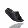 'HOKA' Women's Ora Recovery Slide - Black/Black -Shoes Boot Store W ORARecoverySlide2 BBLC 1 1024x1024@2x