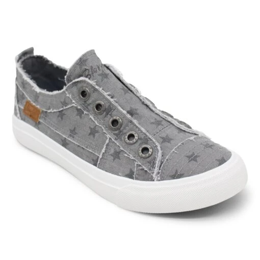 'Blowfish Malibu' Women's Play Slip On - Wolf Gray Galaxy -Shoes Boot Store ZS