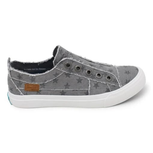 'Blowfish Malibu' Women's Play Slip On - Wolf Gray Galaxy -Shoes Boot Store ZS