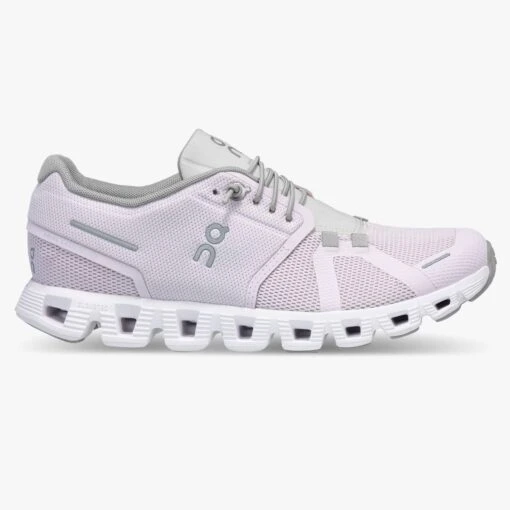 'On Running' Women's Cloud 5 - Lily / Frost -Shoes Boot Store cloud ss22 lily aloe w
