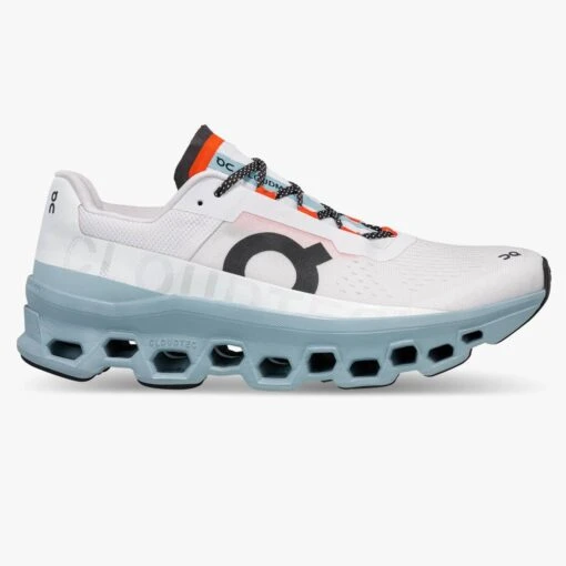 'On Running' Men's Cloudmonster - Frost / Surf -Shoes Boot Store cloudmonster ss22 frost surf m