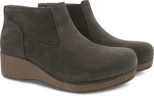 'Dansko' Women's Charlene - Taupe Milled Nubuck -Shoes Boot Store