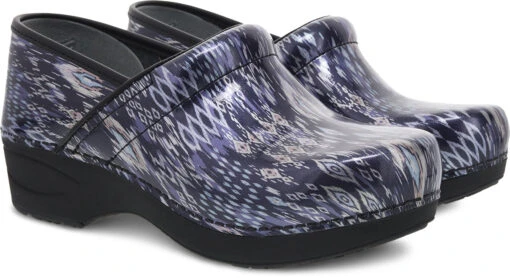 'Dansko' Women's XP 2.0 - Navy Ikat Patent -Shoes Boot Store