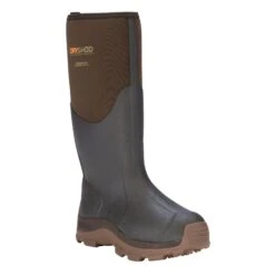 'Dryshod' Men's Haymaker Hi -20 Farm Boots - Brown / Black -Shoes Boot Store hay mh br 004 1024x1024@2x