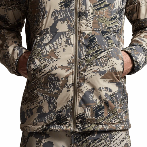 'Sitka' Men's Ambient Jacket - Big Game : Optifade Open Country -Shoes Boot Store img SITKA BG 2022 600043 OB Ambient Jacket Optifade Open Country Studio