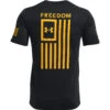 'Under Armour' Men's Freedom Flag T-Shirt - Black / Steeltown Gold -Shoes Boot Store s7.PS1370810 003 HB 1024x1024@2x