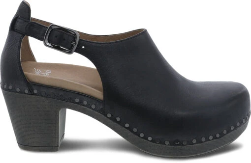 'Dansko' Women's Sassy - Black Milled Burnished Nubuck -Shoes Boot Store