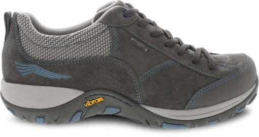 'Dansko' Women's WP Paisley - Grey / Blue Suede -Shoes Boot Store