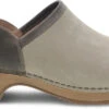 'Dansko' Women's Brenna - Taupe Burnished Suede -Shoes Boot Store side 9431161600 1024x1024@2x