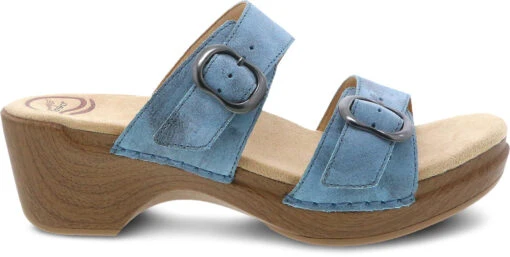 'Dansko' Women's Sophie - Dusty Blue Suede -Shoes Boot Store