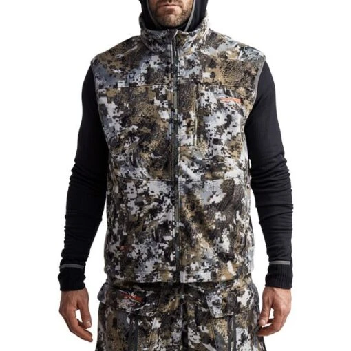 'Sitka' Men's Stratus Vest - Elevated II : Whitetail -Shoes Boot Store